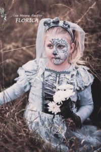 halloween facepainting/grimage dead bride